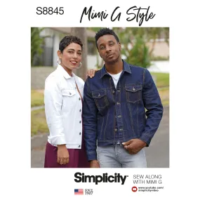 Simplicity Pattern S8845 Mimi G Jean Jacket