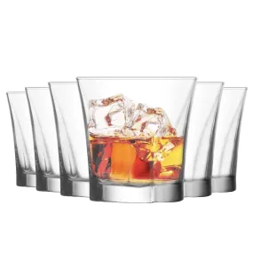 280ml Truva Whisky Glasses - Pack of Six - By LAV