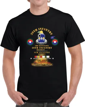 3rd Bn 39th Infantry - 9th  Infantry Div - Ft Lewis, Wa  - Fighting Falcons  W Cold Svc  X 300 T Shirt