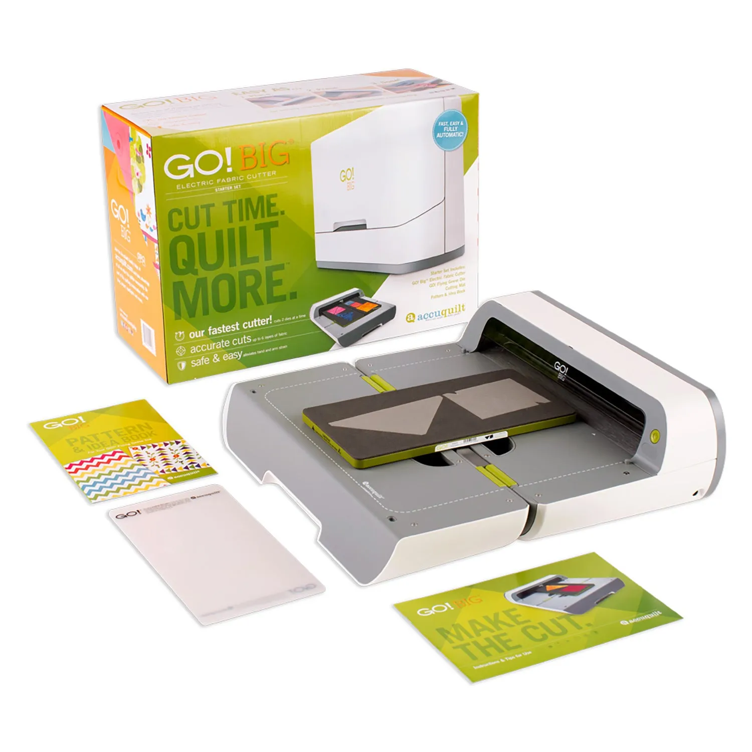 Accuquilt GO! Big Electric Fabric Cutter Starter Set