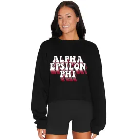 Alpha Epsilon Phi Retro Crewneck