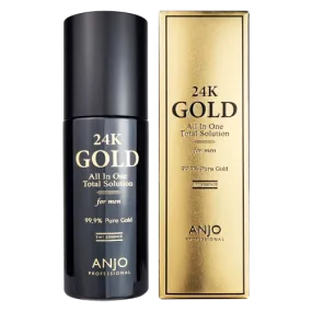 Anjo 24k Gold all in one for men 200ml Total Solution Boyfriend Husband Gifts Wrinkles Whitening