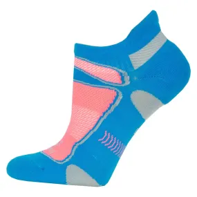 Balega UltraLight No Show - Bright Turquoise / Sherbet Pink