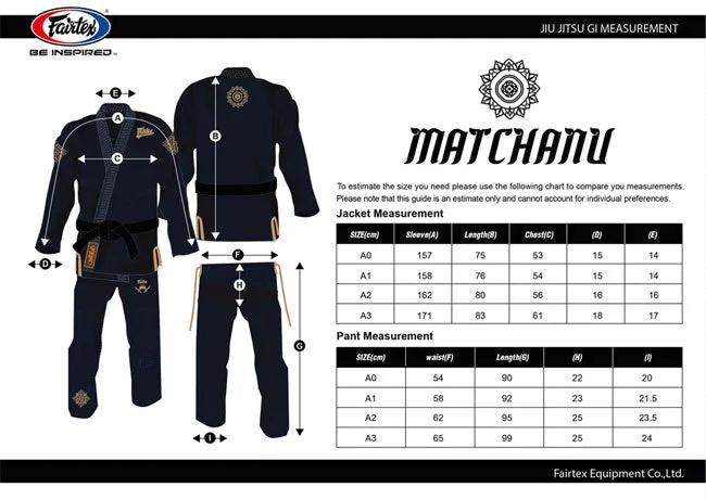 BJJ2 Fairtex Matchanu Premium White