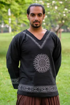 Black Mandala Shirt