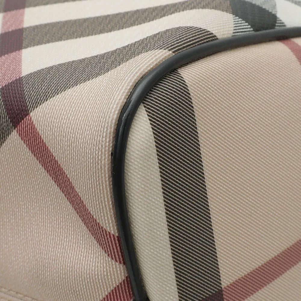 Burberry Bicolor Nova Check Chester Boston Bag