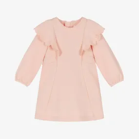 Chloé Baby Girls Pink Cotton Frill Dress