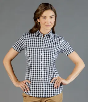 DISCONTINUED Degraves Royal Oxford Women's Short Sleeve Shirt 1710WHS