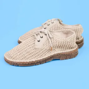 GRIEG Glue-free Handmade Organic Hemp Knit Shoes (Men's Sizes)