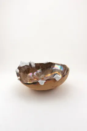 Iceland Shell with Gold Ripple - Mini