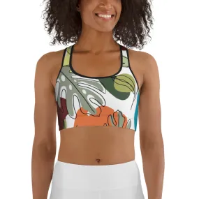 Jungle Print Sports bra