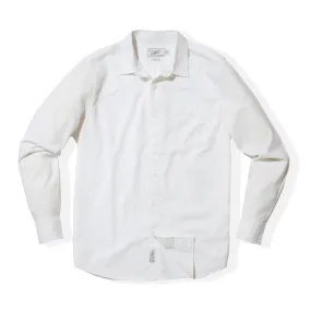 Lorenzo Dobby Weave Shirt - White