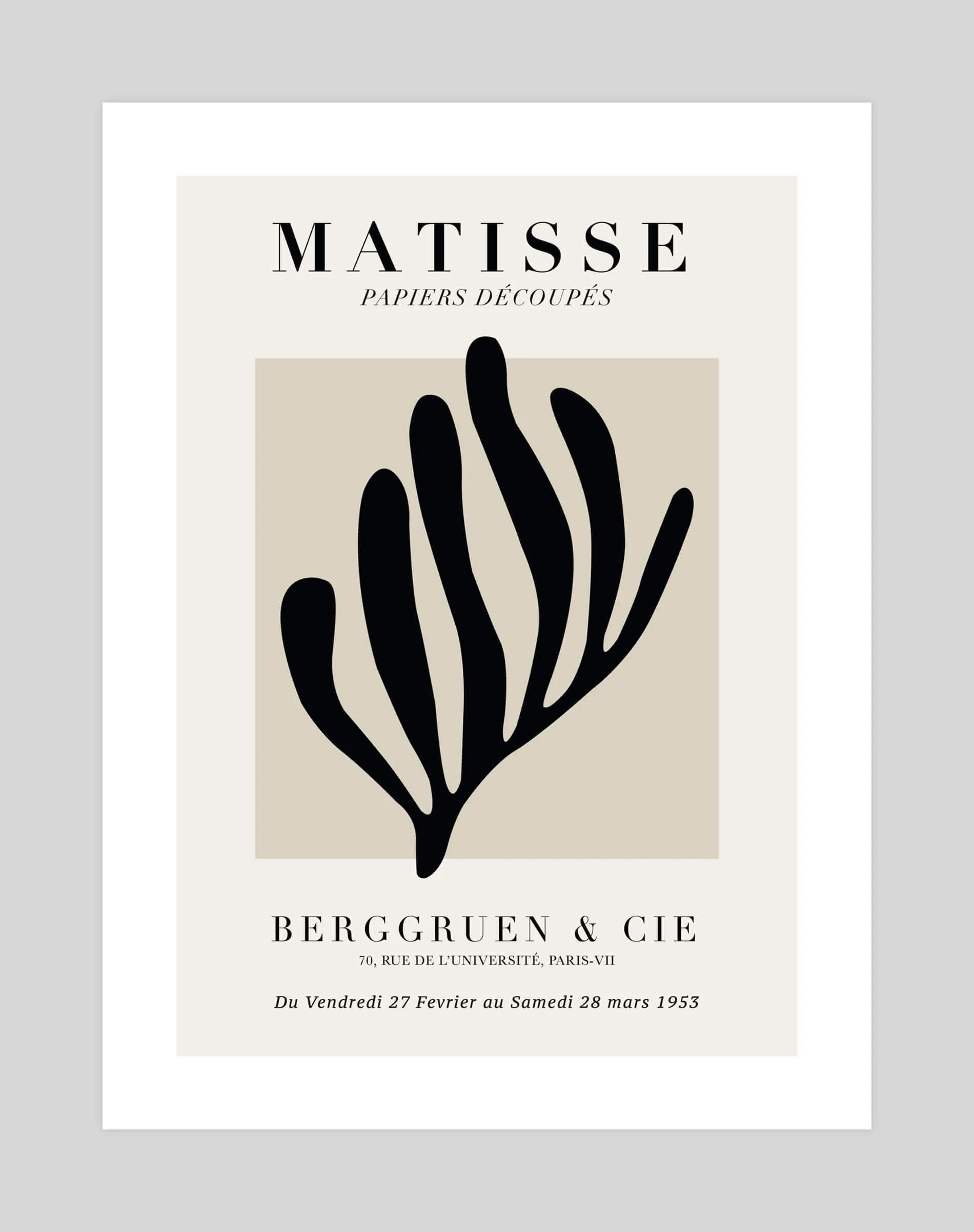 Matisse Coral Silhouette