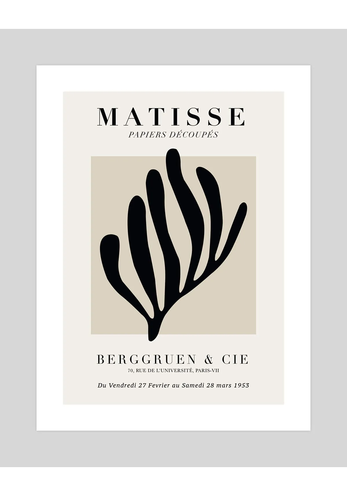 Matisse Coral Silhouette