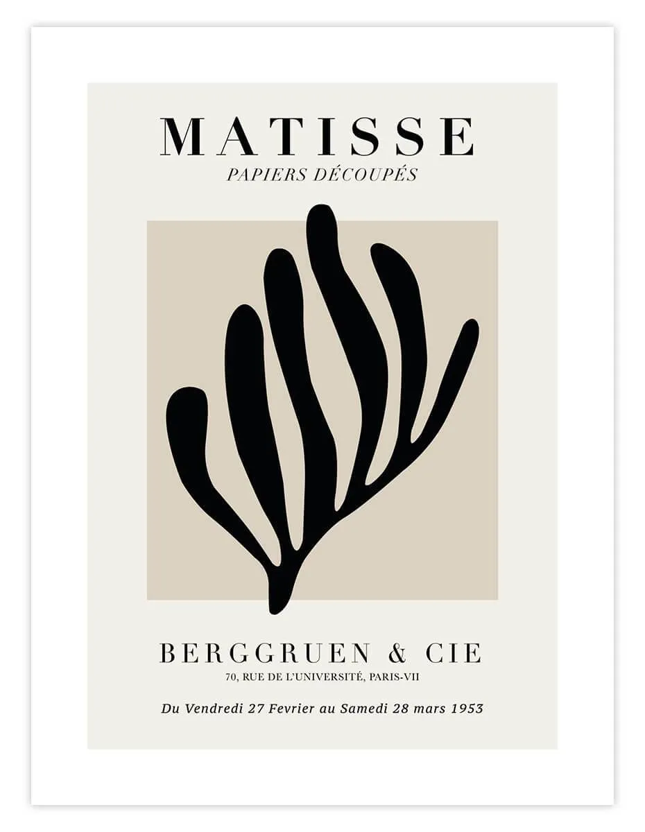 Matisse Coral Silhouette