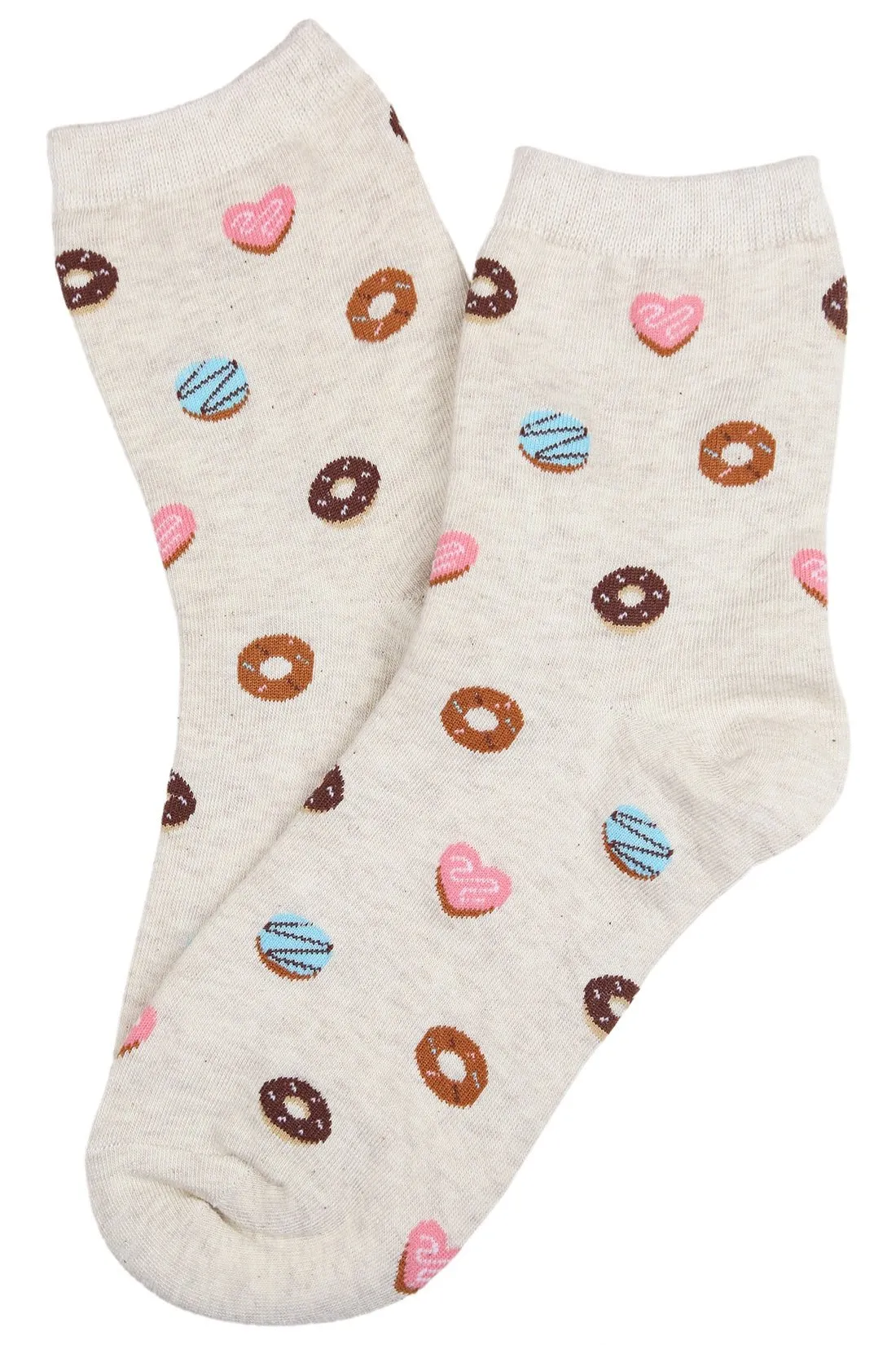 Mmmm Donuts Cotton Socks