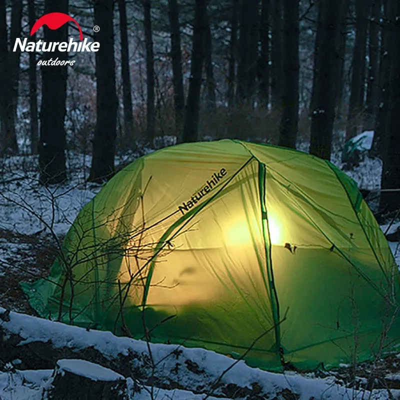 Naturehike Star River Camping Tent: 2-Person Ultralight Waterproof Tent | Double Layer | 4 Seasons | Ideal for Outdoor Travel, Hiking, and Camping