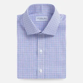 The Purple Hughes Check Custom Shirt