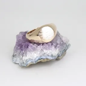 Unisex Solid 9ct Gold Signet Ring